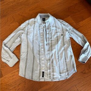 Men’s Light Blue Button Down Vans